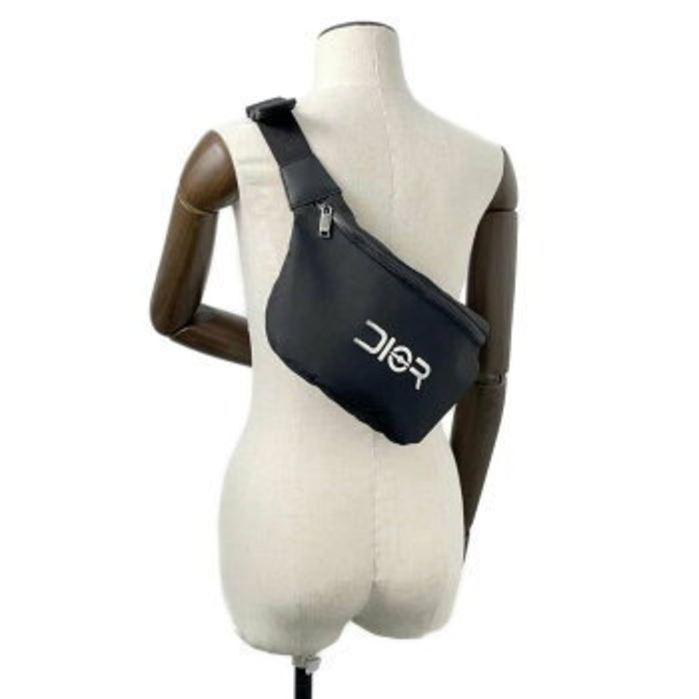 Christian Dior Body Bag Hajime Sorayama Waist Belt Black - Picture 4 of 8